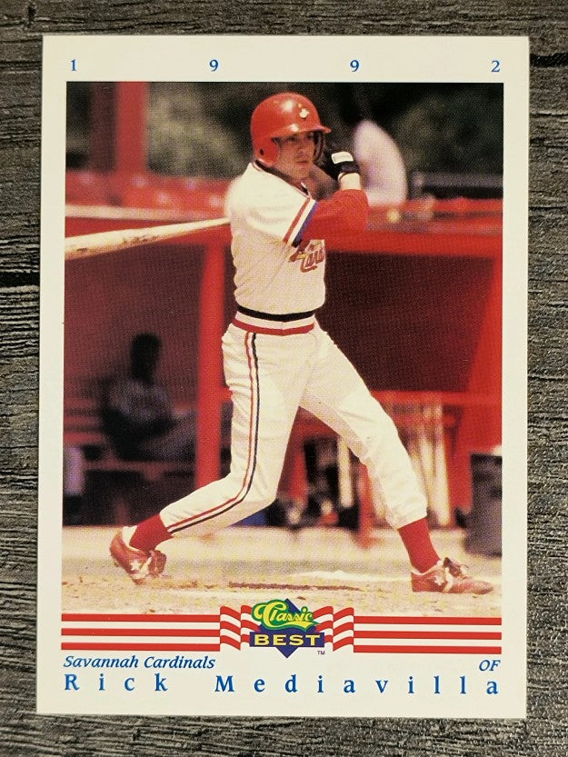 1992 Classic/Best #365 Rick Mediavilla
