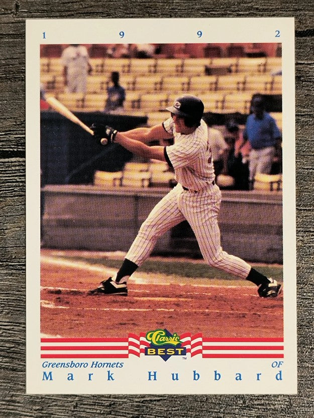 1992 Classic/Best #306 Mark Hubbard