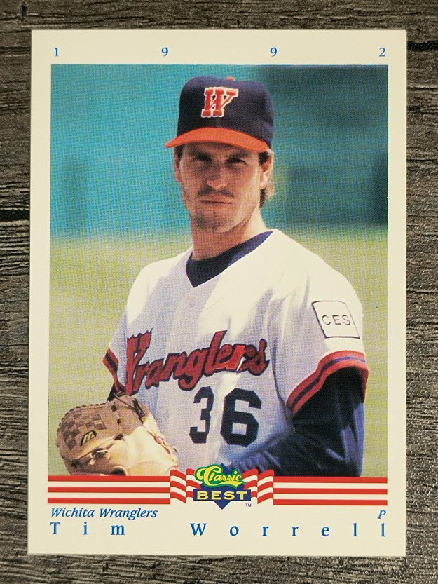 1992 Classic/Best #314 Tim Worrell