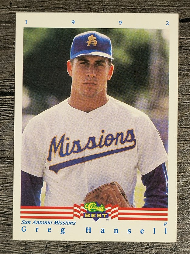 1992 Classic/Best #344 Greg Hansell