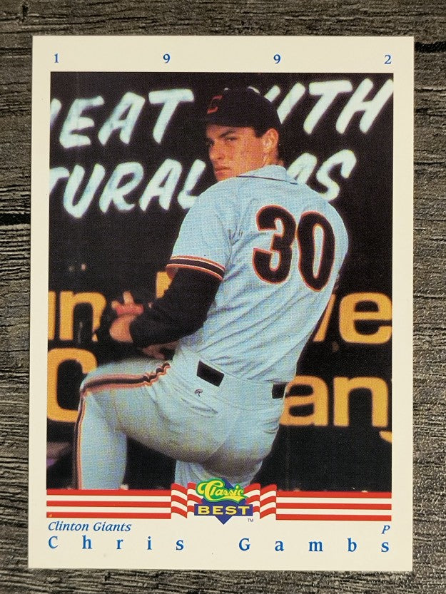 1992 Classic/Best #320 Chris Gambs