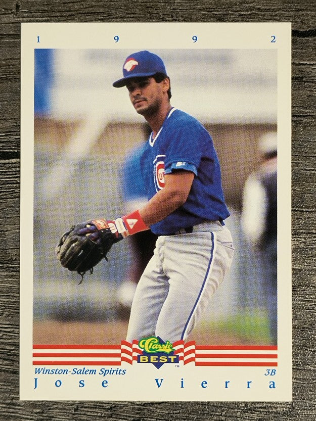 1992 Classic/Best #319 Jose Vierra