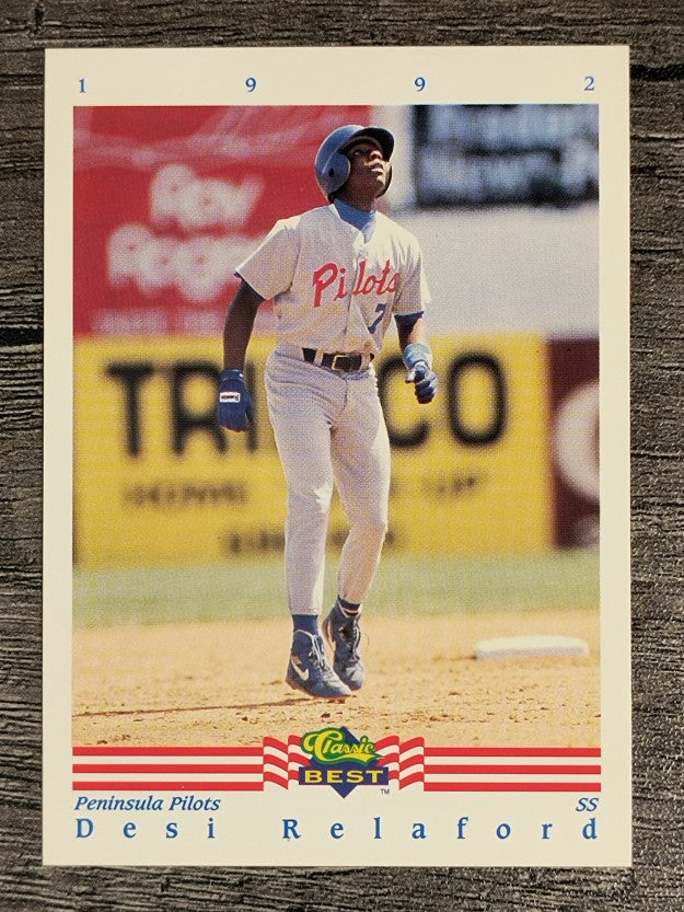 1992 Classic/Best #387 Desi Relaford