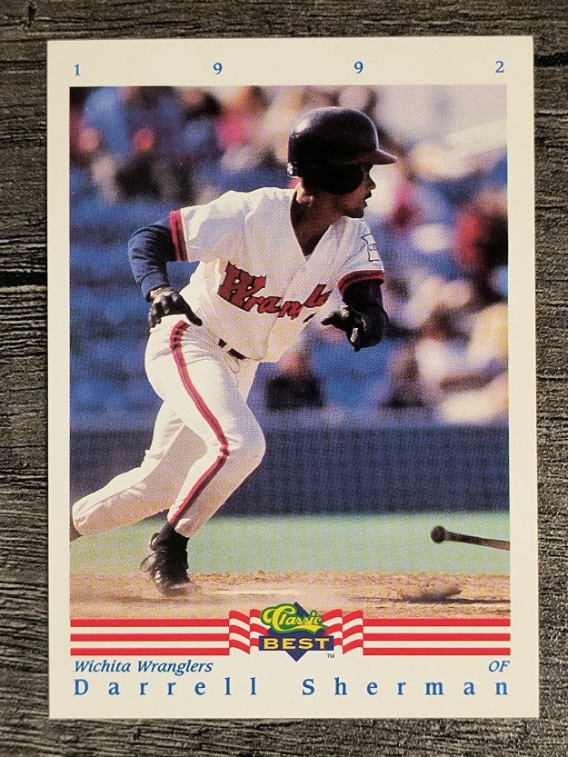 1992 Classic/Best #347 Darrell Sherman