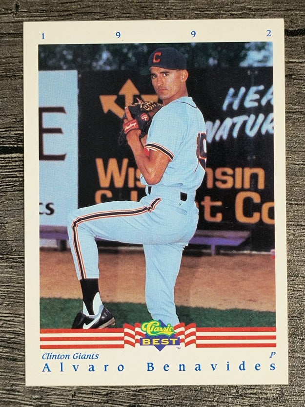 1992 Classic/Best #235 Alvaro Benavides