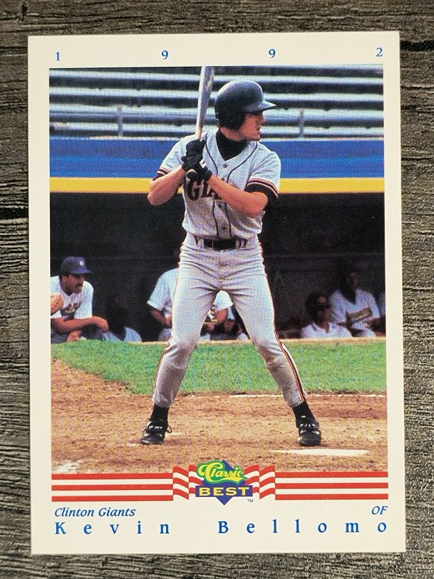 1992 Classic/Best #236 Kevin Bellomo