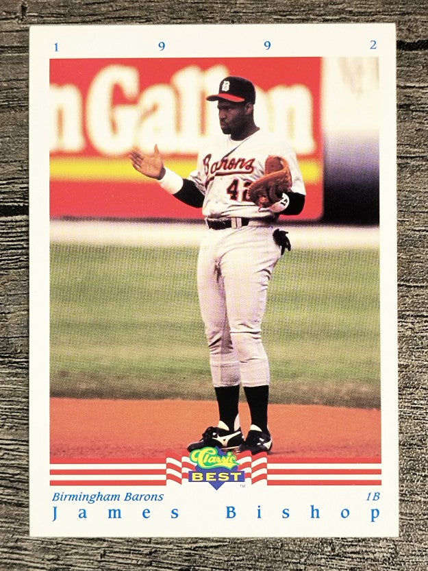 1992 Classic/Best #239 James Bishop