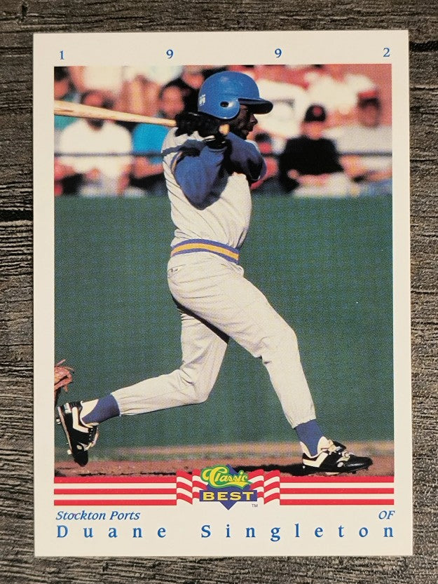 1992 Classic/Best #285 Duane Singleton