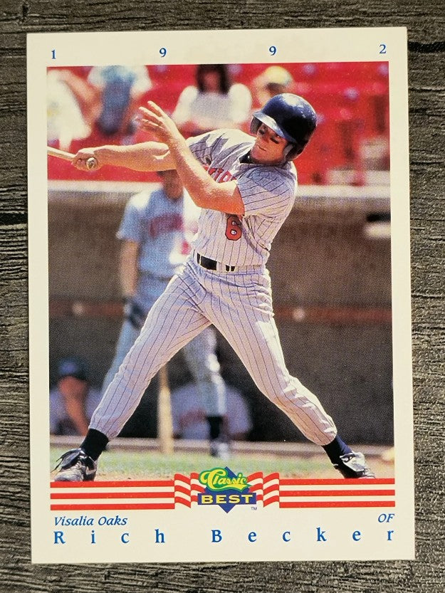 1992 Classic/Best #293 Rich Becker