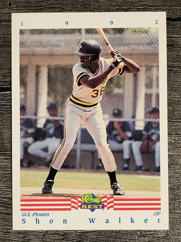 1992 Classic/Best #415 Shon Walker