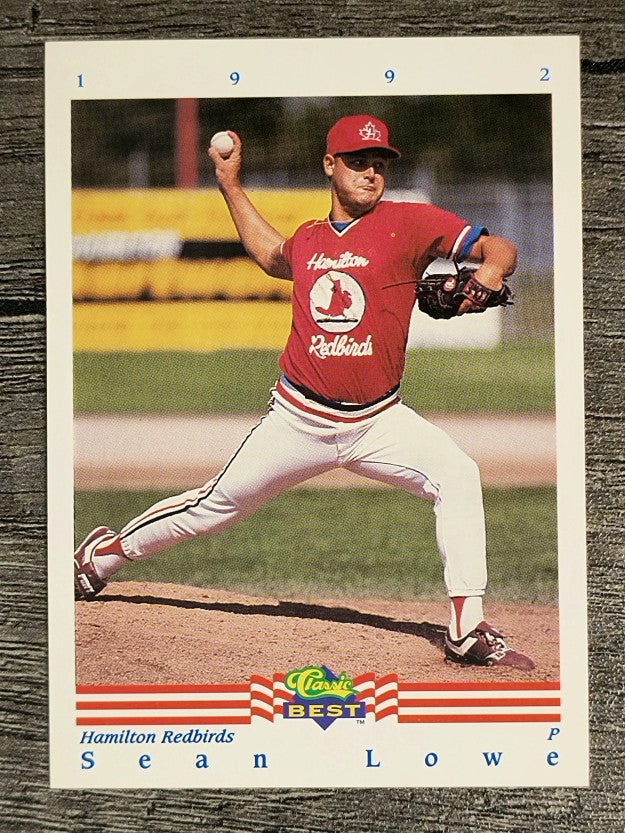 1992 Classic/Best #404 Sean Lowe