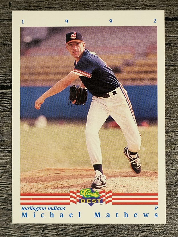 1992 Classic/Best #419 Michael Matthews