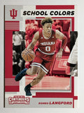 2019-20 Panini Contenders Draft Picks School Colors #9 Romeo Langford
