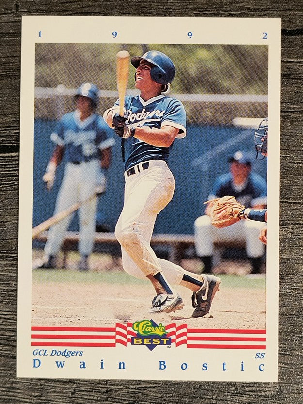 1992 Classic/Best #424 Dwain Bostic