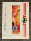 1992 Classic/Best #400 Checklist 346-400