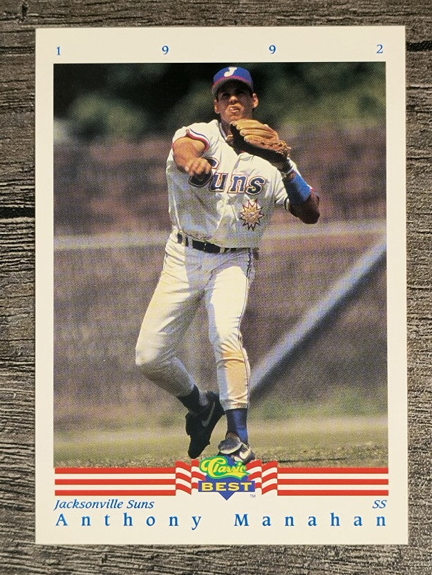 1992 Classic/Best #329 Anthony Manahan
