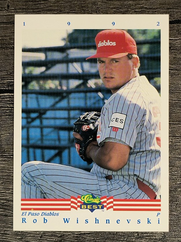 1992 Classic/Best #335 Rob Wishnevski