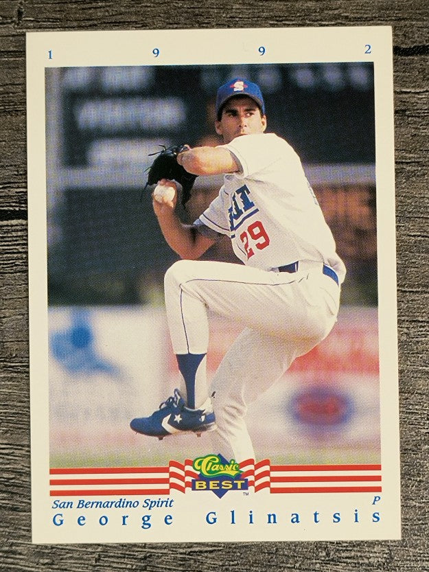 1992 Classic/Best #394 George Glinatsis