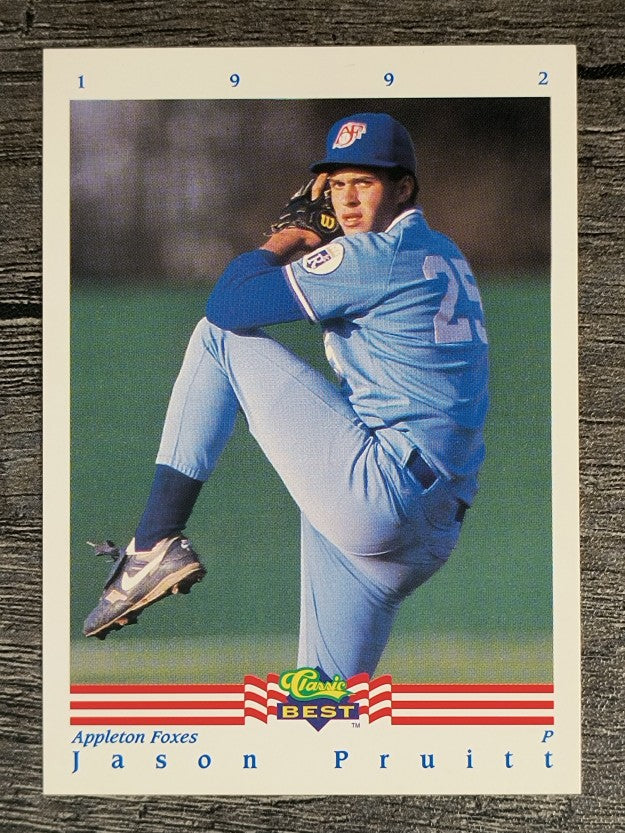 1992 Classic/Best #358 Jason Pruitt