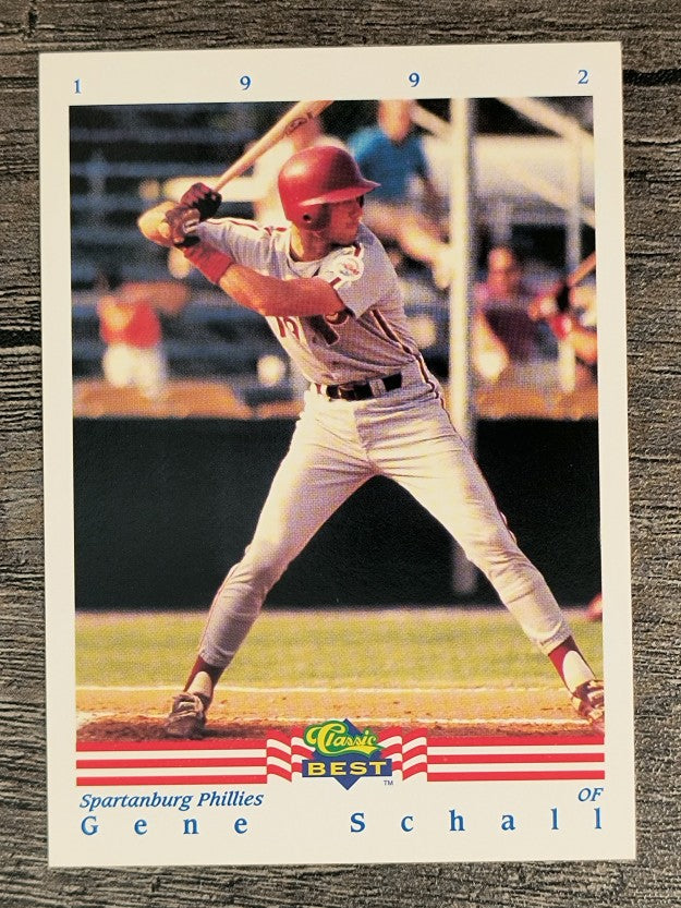 1992 Classic/Best #266 Gene Schall