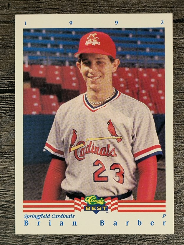 1992 Classic/Best #268 Brian Barber