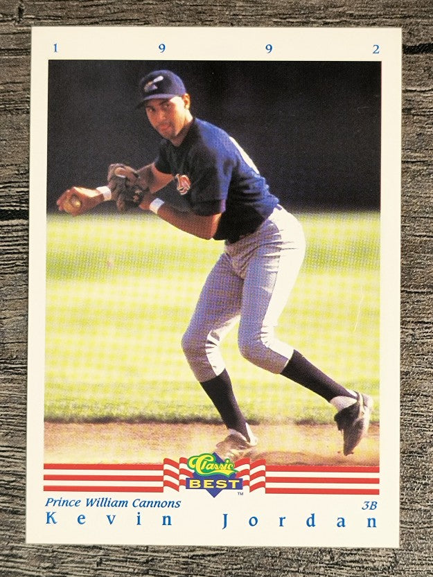 1992 Classic/Best #223 Kevin Jordan