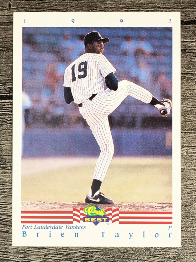 1992 Classic/Best #300 Brien Taylor
