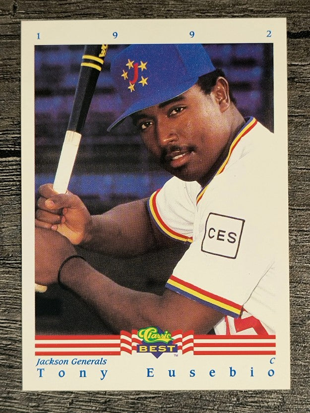 1992 Classic/Best #338 Tony Eusebio