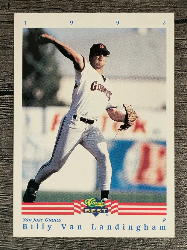 1992 Classic/Best #251 Billy Van Landingham