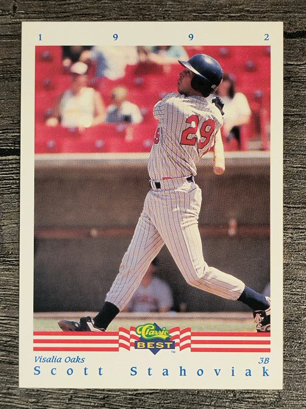 1992 Classic/Best #299 Scott Stahoviak