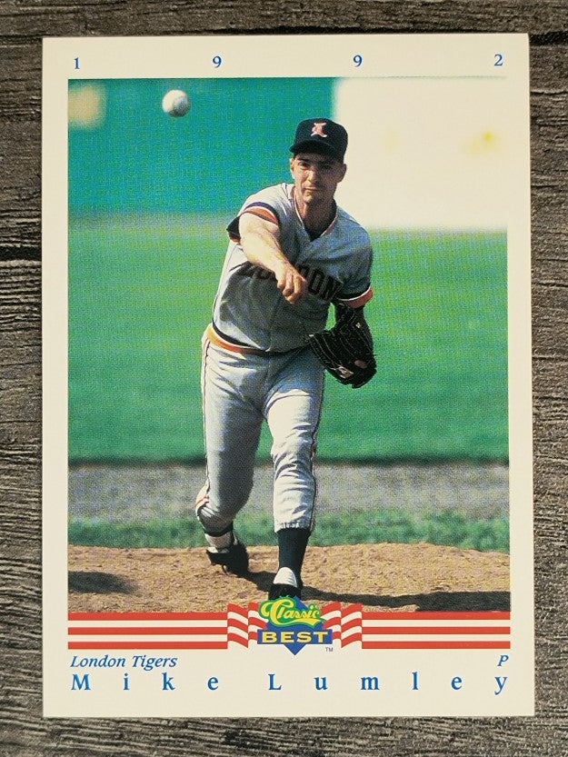 1992 Classic/Best #173 Mike Lumley