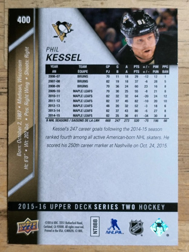 2015-16 Upper Deck #400 Phil Kessel