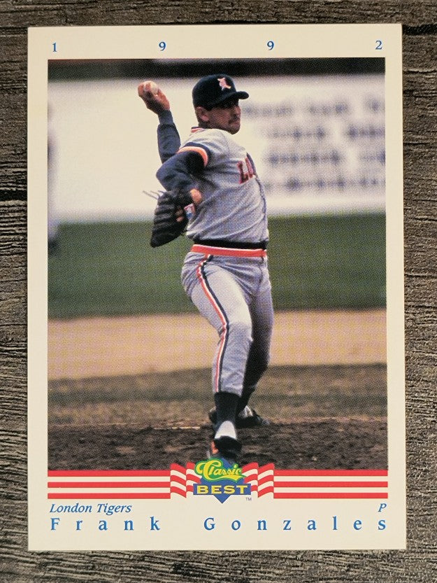 1992 Classic/Best #172 Frank Gonzales