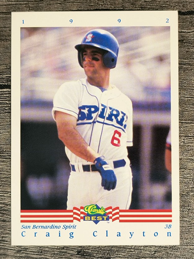 1992 Classic/Best #114 Craig Clayton