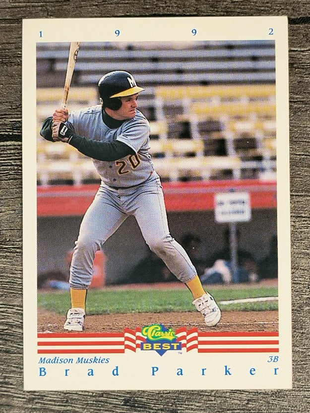 1992 Classic/Best #178 Brad Parker