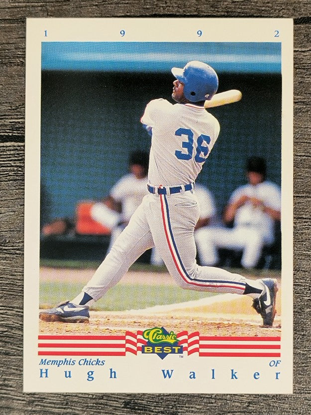 1992 Classic/Best #184 Hugh Walker