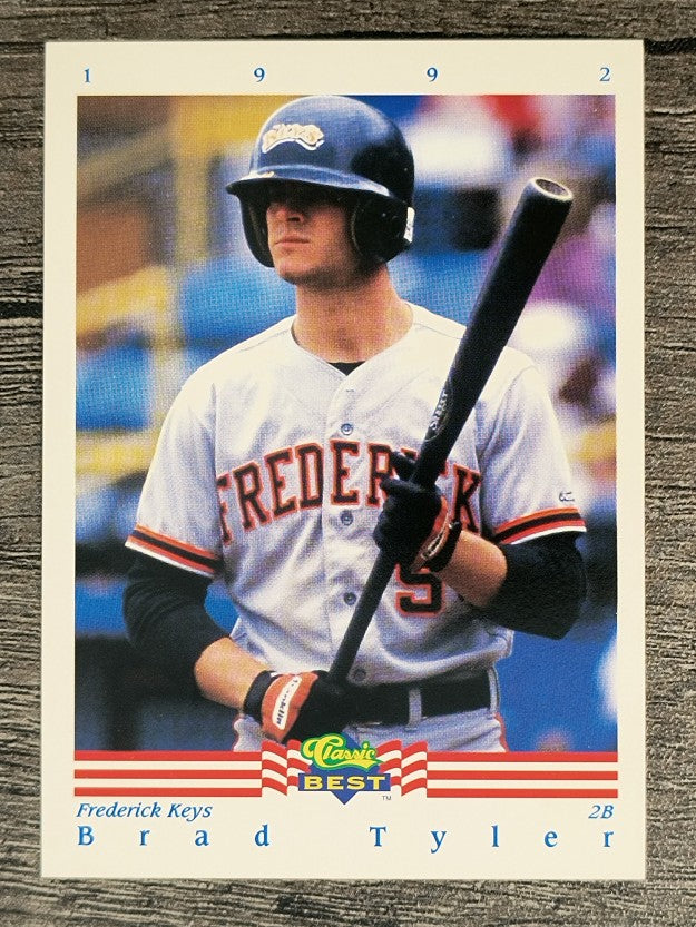 1992 Classic/Best #109 Brad Tyler