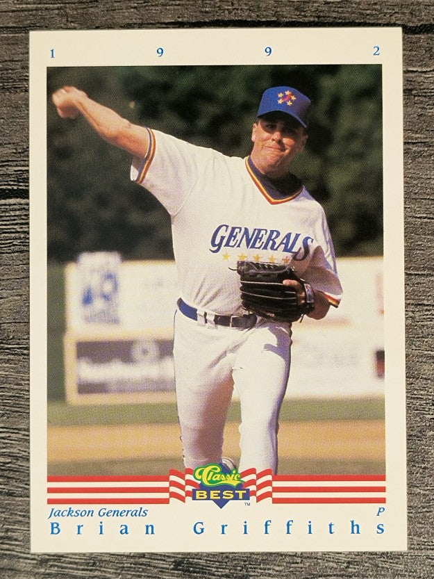 1992 Classic/Best #324 Brian Griffiths