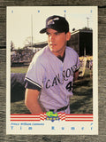 1992 Classic/Best #224 Tim Rumer