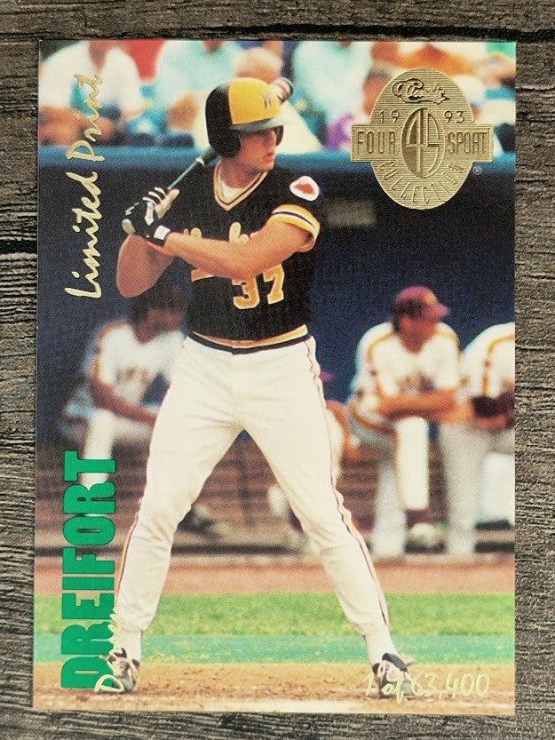 1993 Classic Four Sport LPs #LP19 Darren Dreifort
