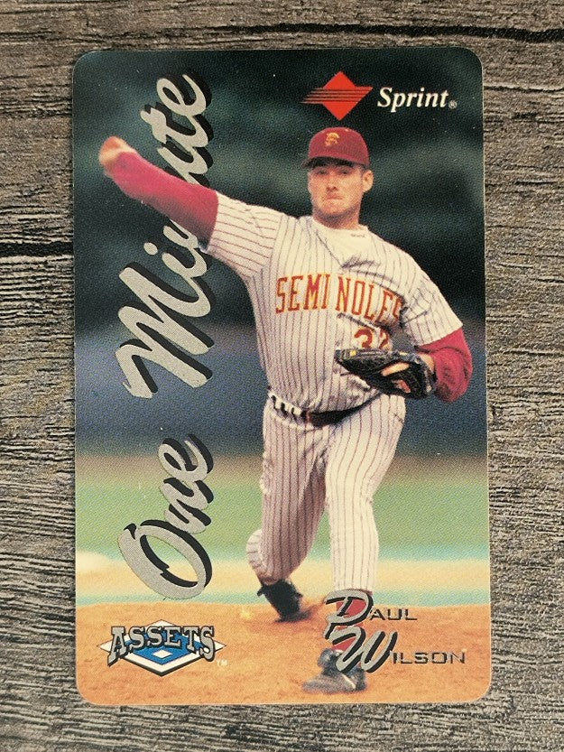 1994-95 Assets Phone Cards One Minute #23 Paul Wilson