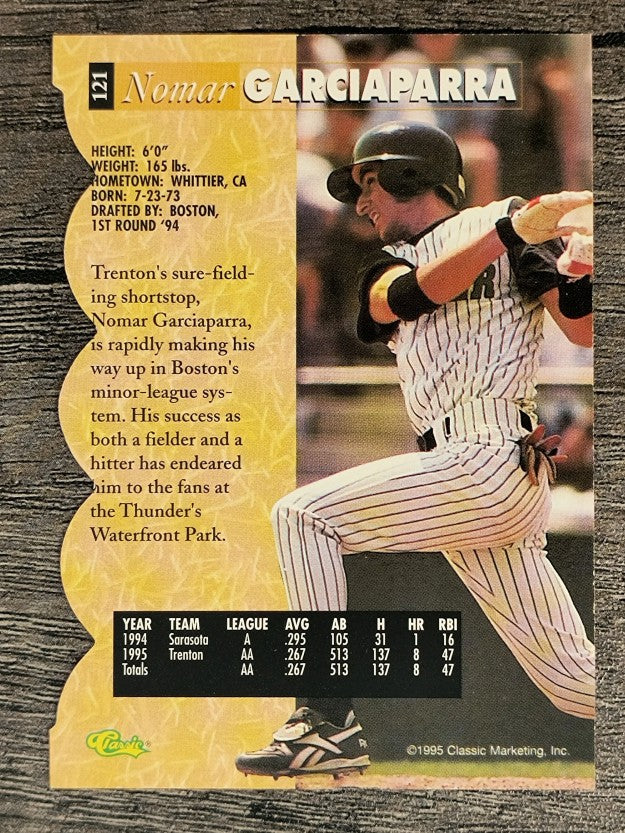 1995 Classic Five Sport Silver Die Cuts #121 Nomar Garciaparra