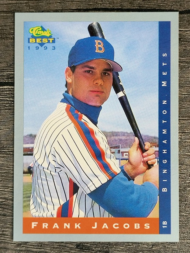 1993 Classic/Best #139 Frank Jacobs
