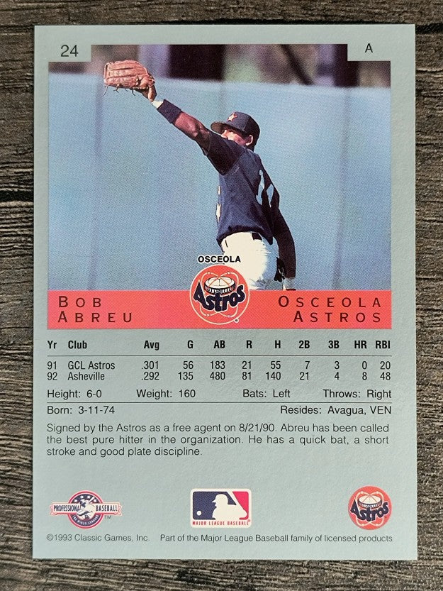 1993 Classic/Best #24 Bob Abreu