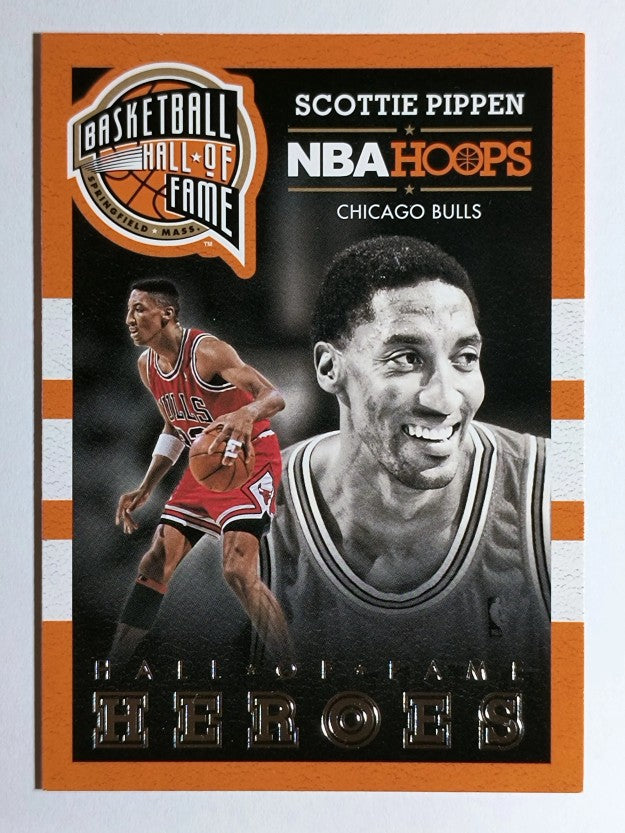 2013-14 Hoops Hall of Fame Heroes #22 Scottie Pippen