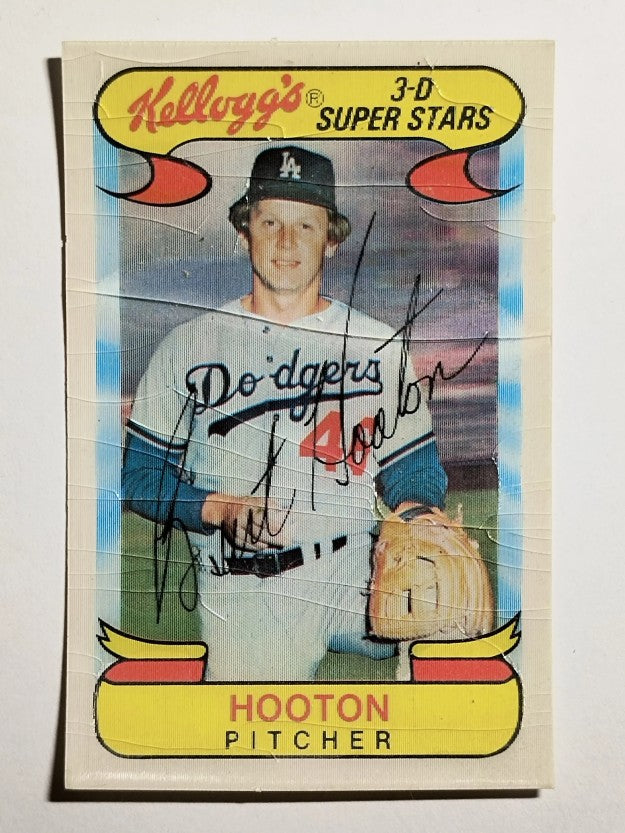 1978 Kellogg's #42 Burt Hooton (POOR)
