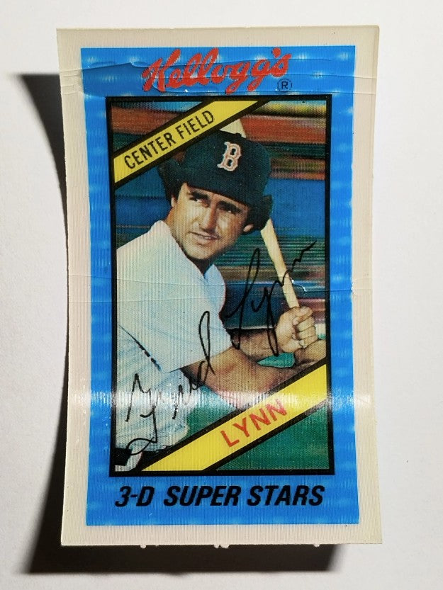 1980 Kellogg's #40 Fred Lynn (POOR)
