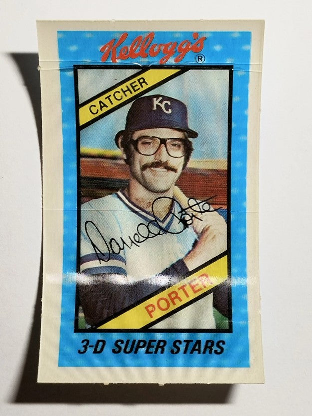 1980 Kellogg's #12 Darrell Porter (POOR)
