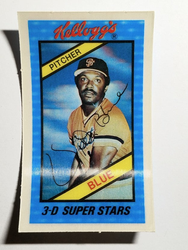 1980 Kellogg's #42 Vida Blue (MINT)