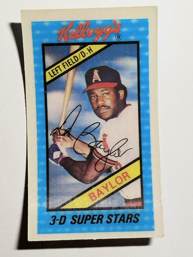 1980 Kellogg's #56 Don Baylor (EXMT)